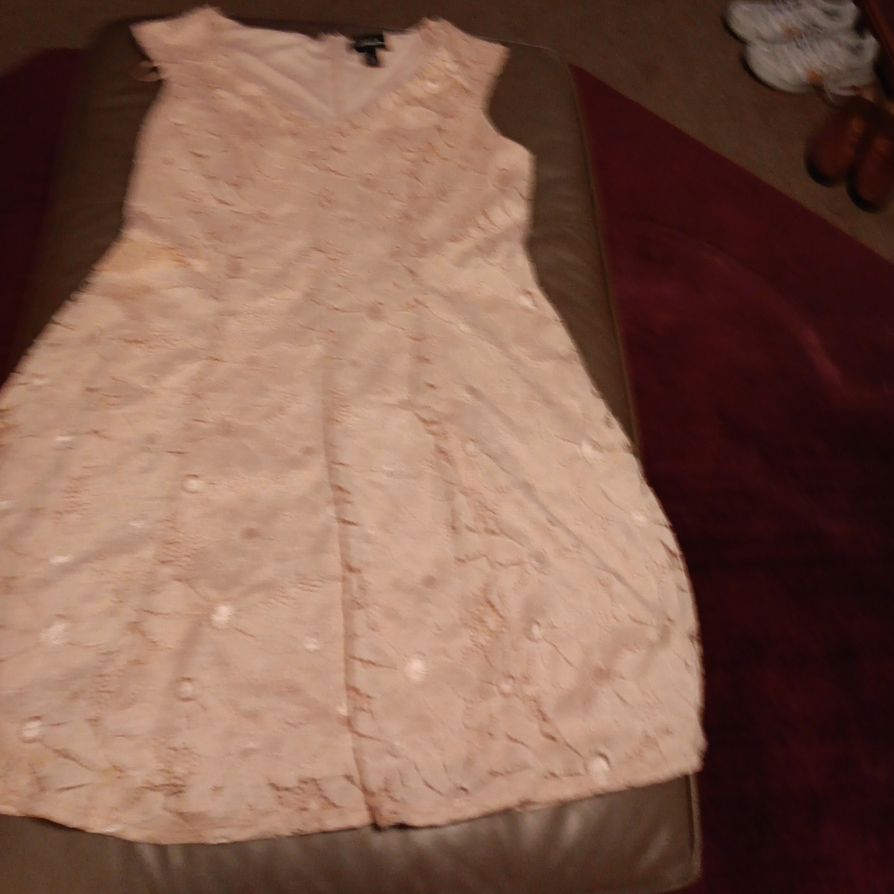 Lacy silky possible wedding dress